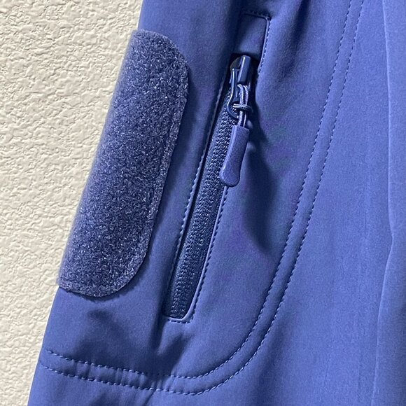 NWT, MEN'S TACVASEN Hooded Weather Resistant Multi Pocket Jacket, Royal - XL - Picture 5 of 15